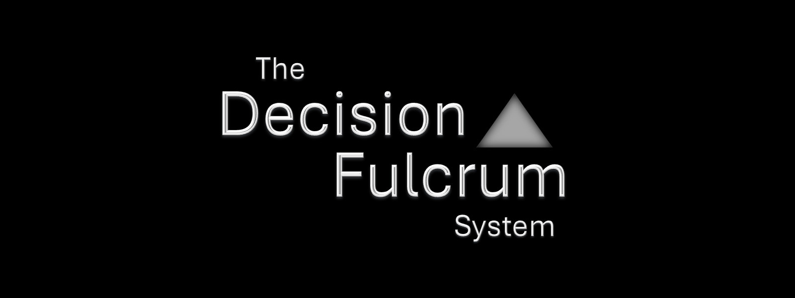 The Decision Fulcrum (Logo)